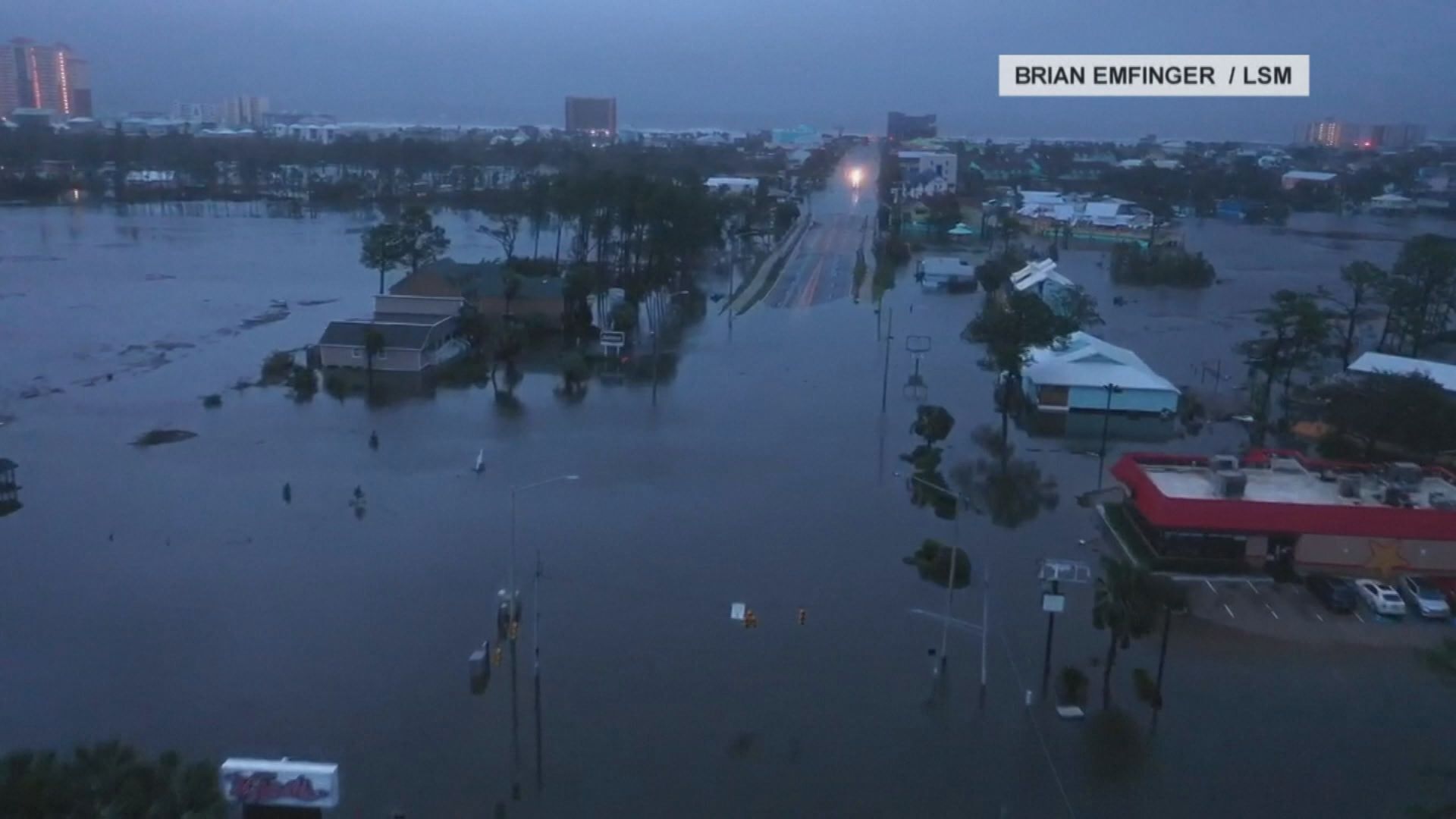 Flooding in Gulf Shores